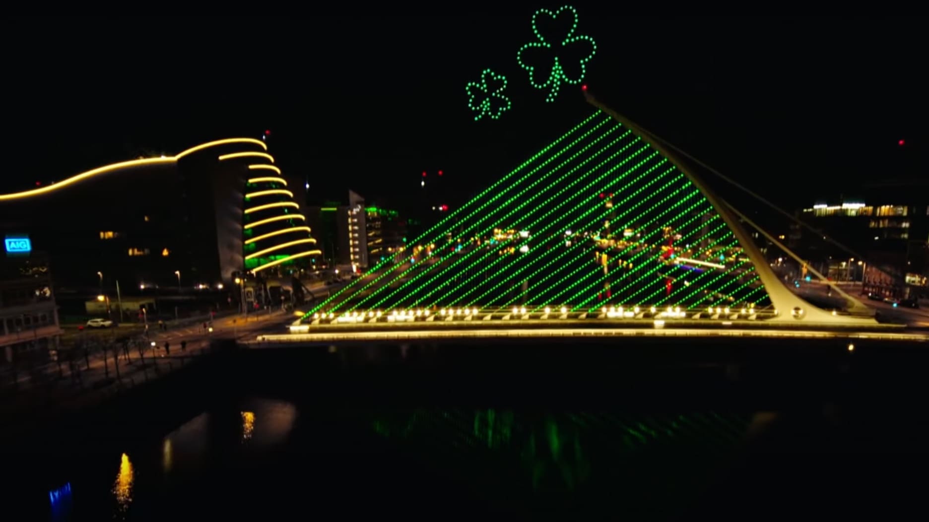 Boosting Tourism in Ireland with a Gorgeous Drone Sky Story above Dublin