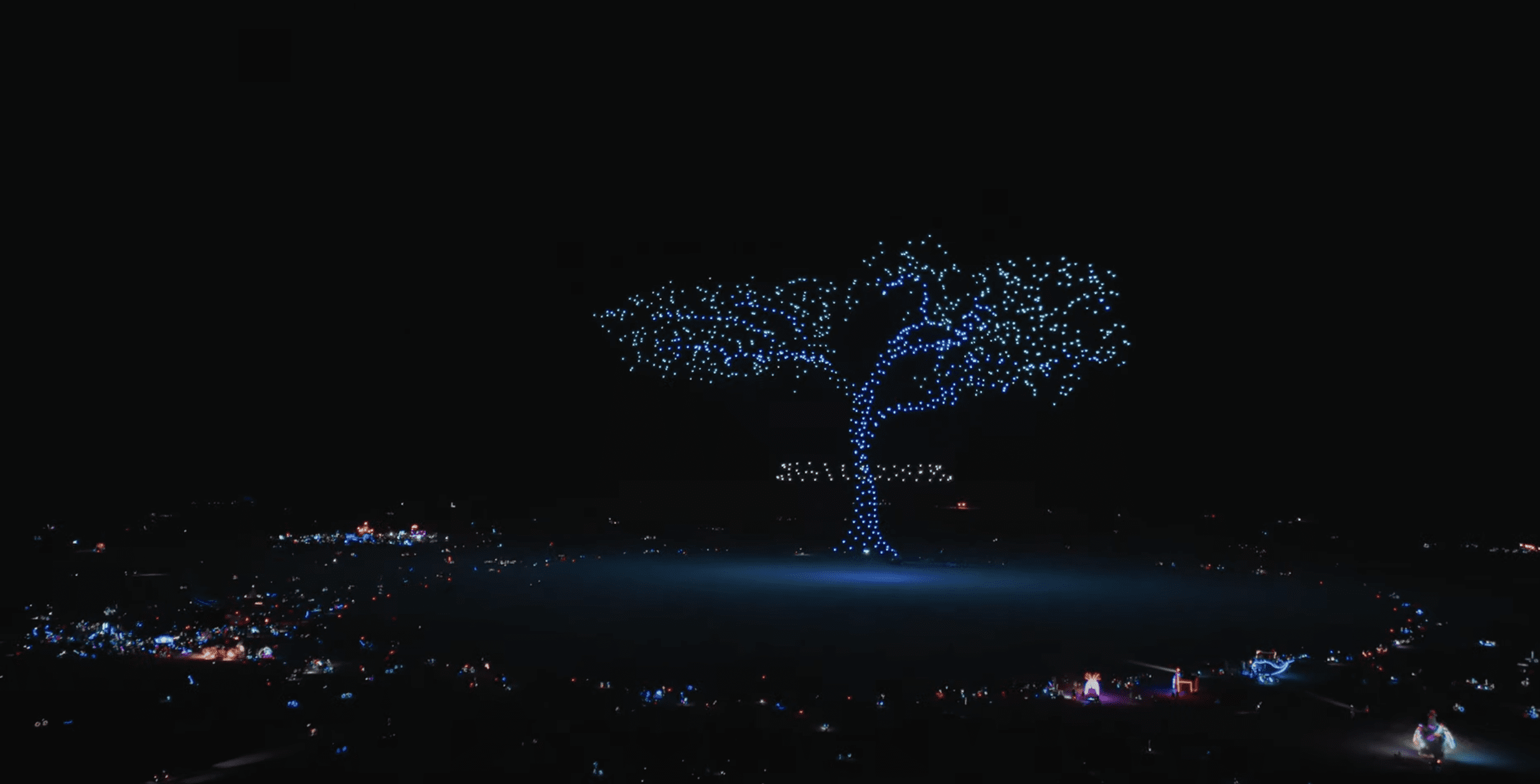 House of Fābl Unveils Immersive 1000 drone Sky Story 