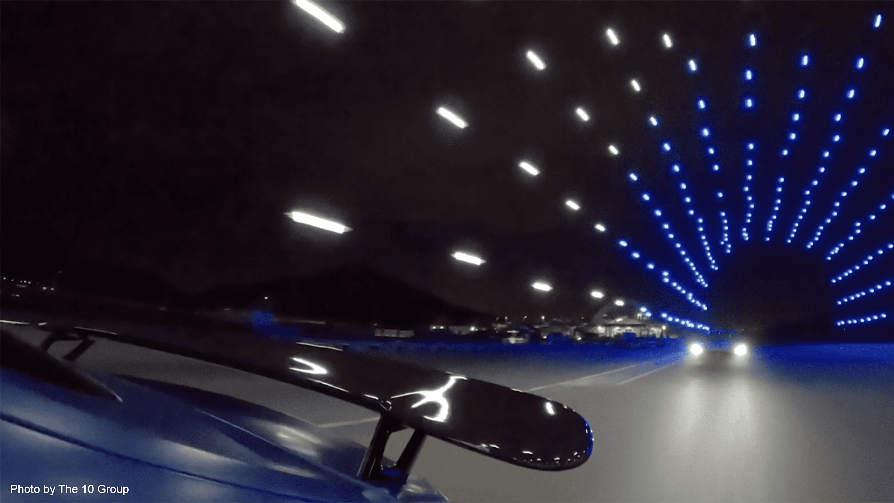 Lewis Hamilton & George Russell vs 1000 Nova Drones with Mercedes AMG x IWC